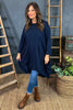 Beryl Pocket Tunic Navy