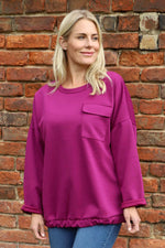 Tania Pocket Top Berry Berry - Tania Pocket Top Berry