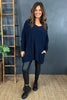 Vienna Pocket Knitted Jumper Navy