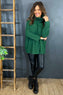 Jude Polo Neck Knitted Jumper Bottle Green