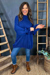 Elvie Knitted Jumper Royal Blue