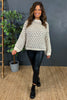 Sabrina Knitted Jumper Stone