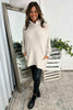 Philippa Polo Neck Knitted Jumper Stone