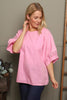 Lallie Cotton Top Pink