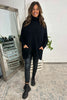 Philippa Polo Neck Knitted Jumper Black