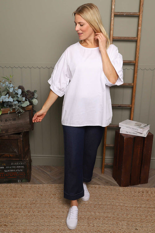 Lallie Cotton Top White - Image 2