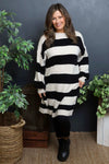 Osanna Stripe Knitted Jumper Stone