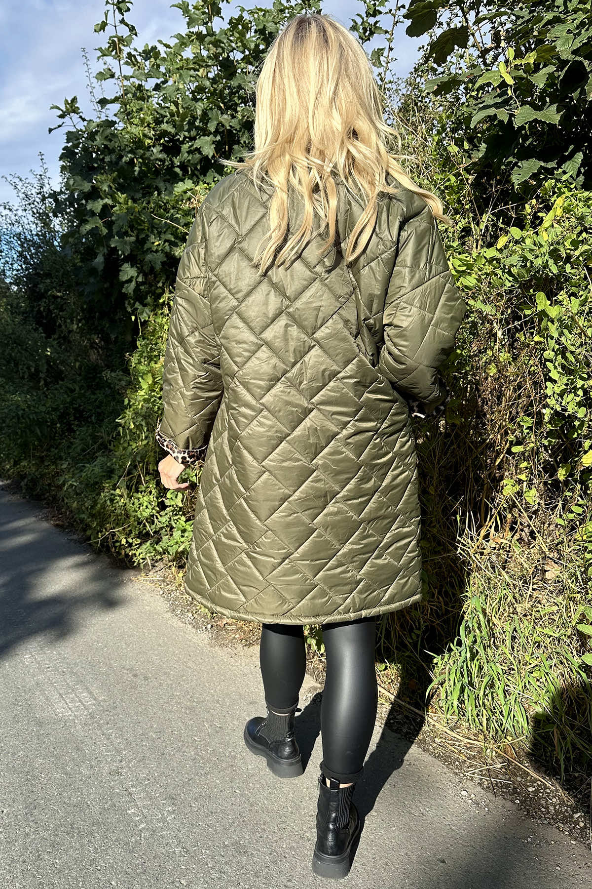 Tiana Padded Coat Khaki