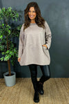 Lindsey Pocket Tunic Mocha