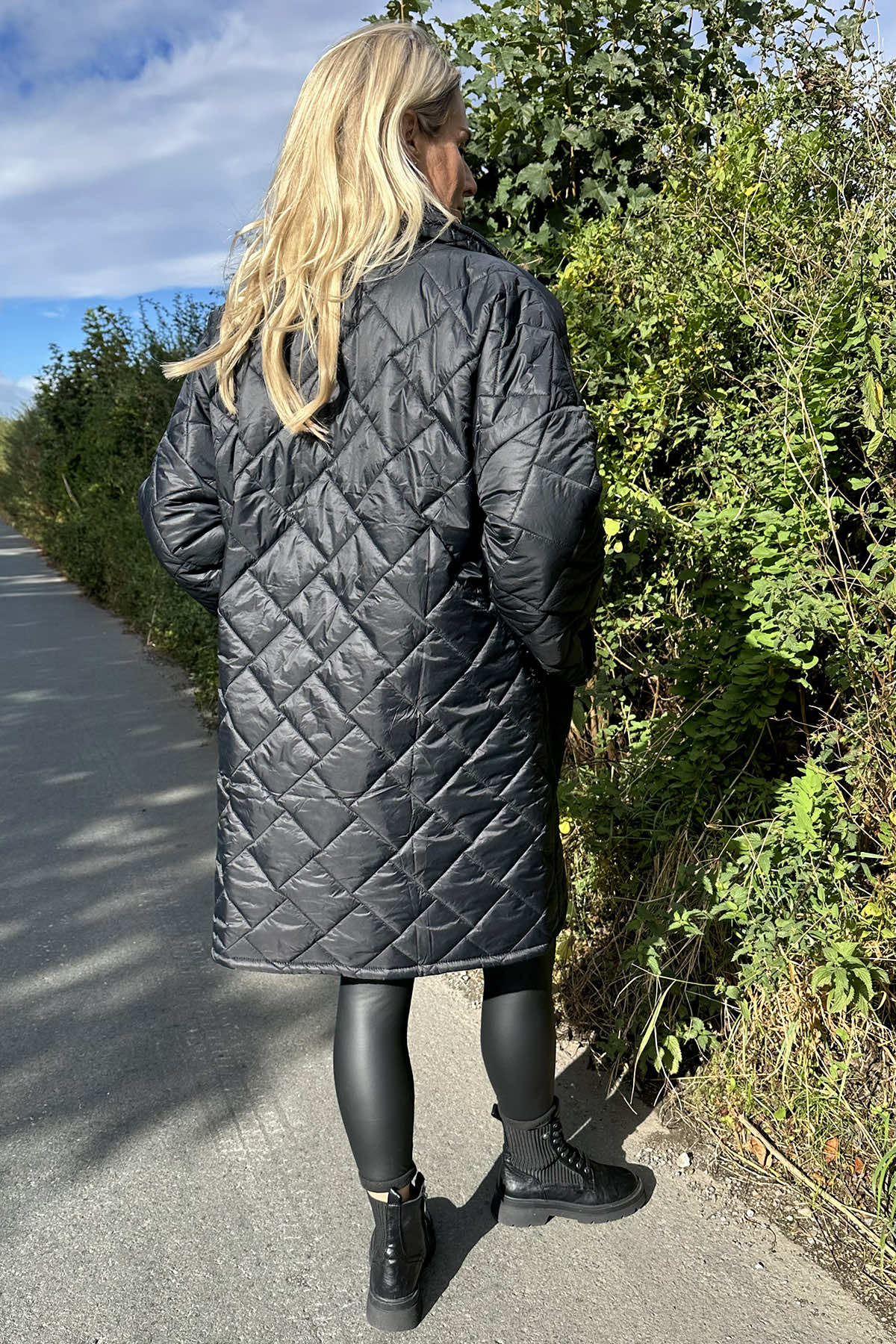 Tiana Padded Coat Black