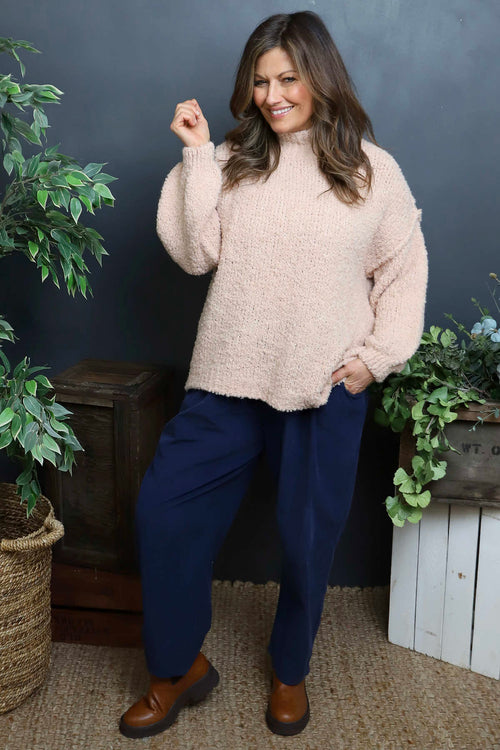 Melesina Boucle Jumper Pink - Image 2