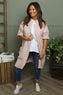 Gillian Linen Jacket Pink