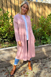 Alex Waterfall Cardigan Pink