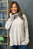 Astrid Polo Neck Knitted Jumper Mocha