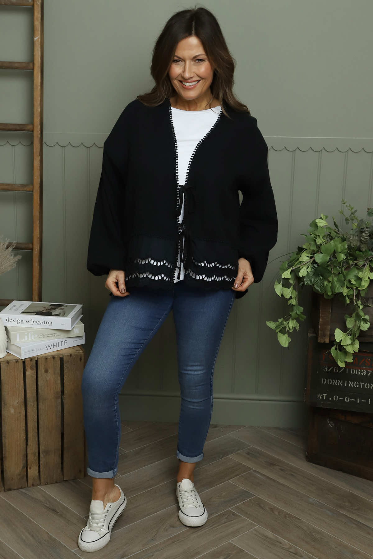 Kalkan Crinkle Cotton Jacket Black