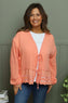 Kalkan Crinkle Cotton Jacket Orange