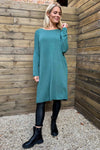 Maggie Knitted Tunic Jade Green