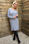 Maggie Knitted Tunic Grey