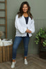 Kalkan Crinkle Cotton Jacket White