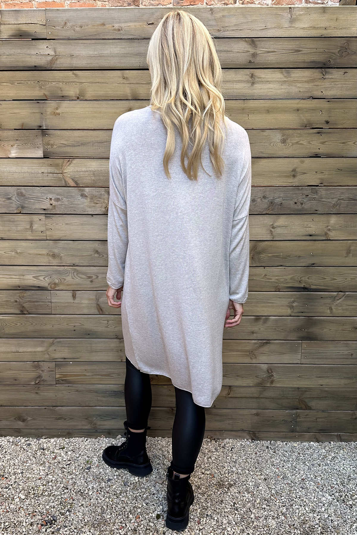 Maggie Knitted Tunic Stone