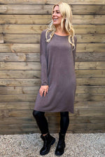 Maggie Knitted Tunic Cocoa Cocoa - Maggie Knitted Tunic Cocoa