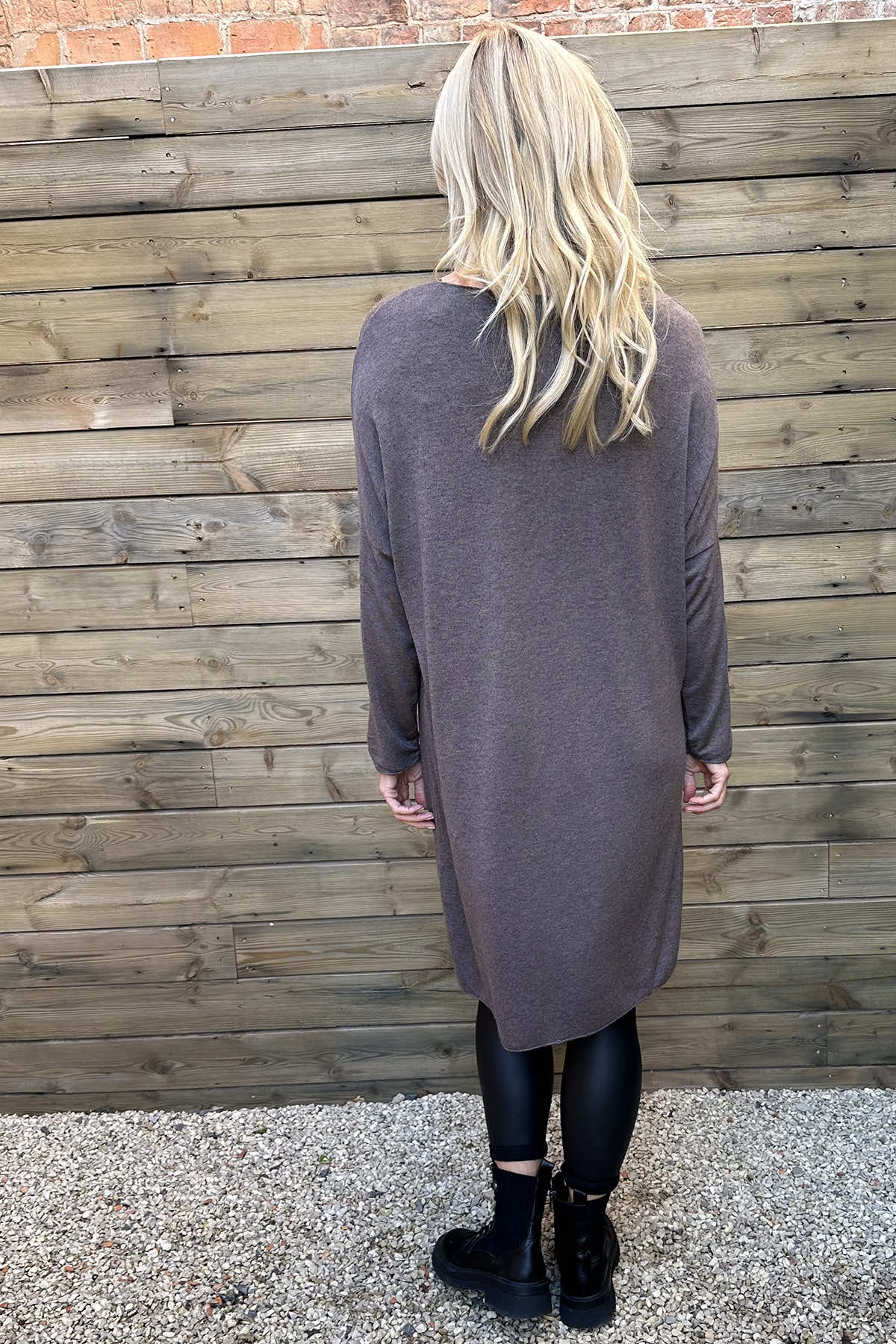 Maggie Knitted Tunic Cocoa