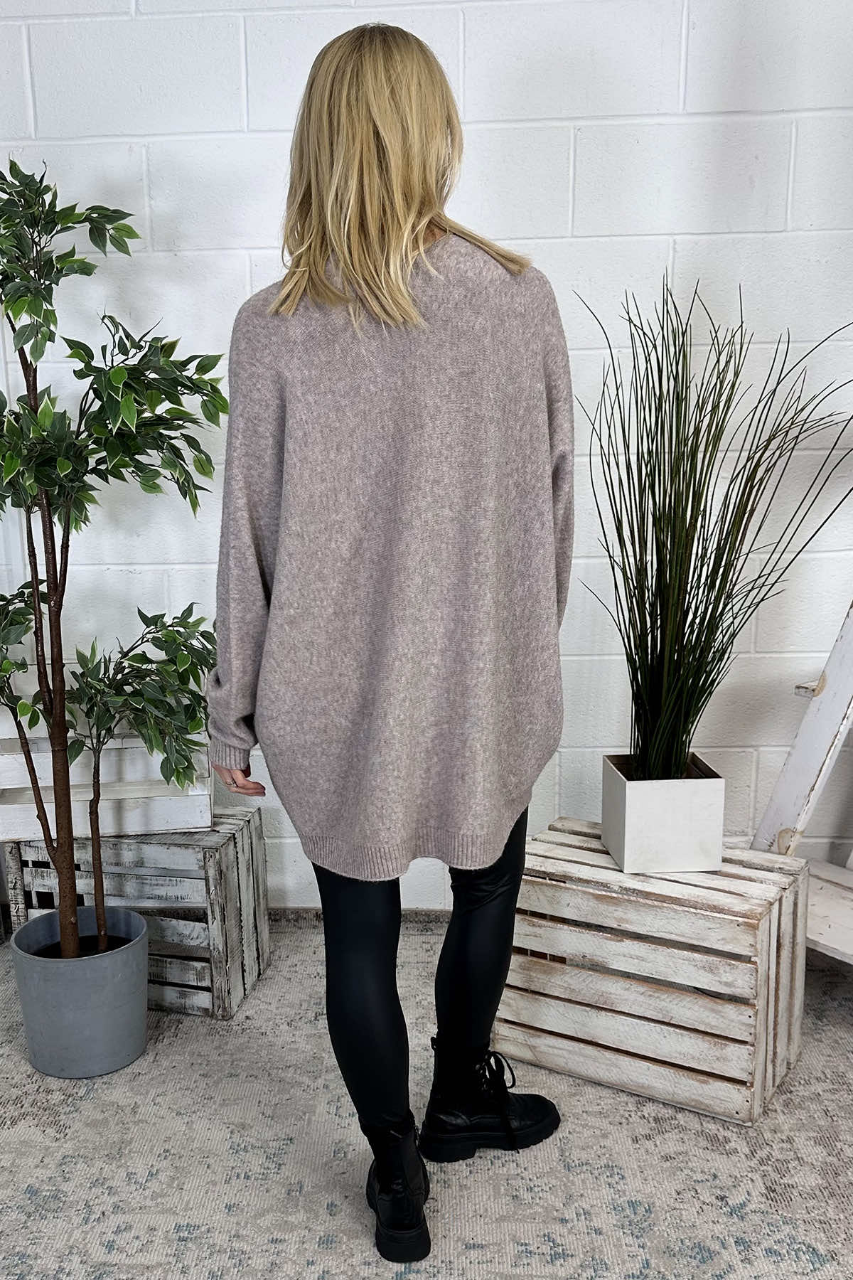 Madelyn Knitted Jumper Mocha