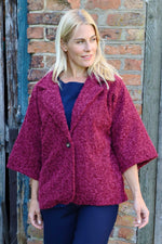 Perdita Jacket Wine Wine - Perdita Jacket Wine