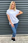 Renee Cotton Top White