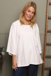Ginny Cotton Top White