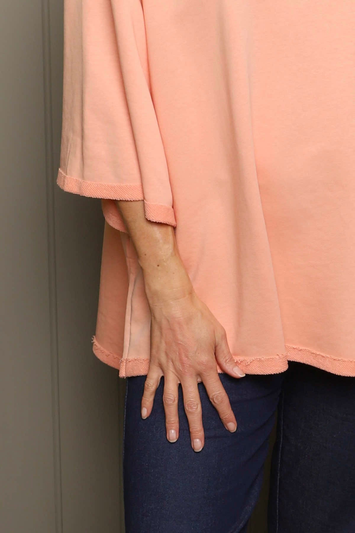 Ginny Cotton Top Orange