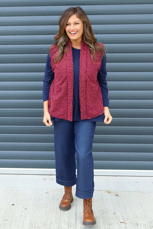 Dani Gilet Wine - Image 2