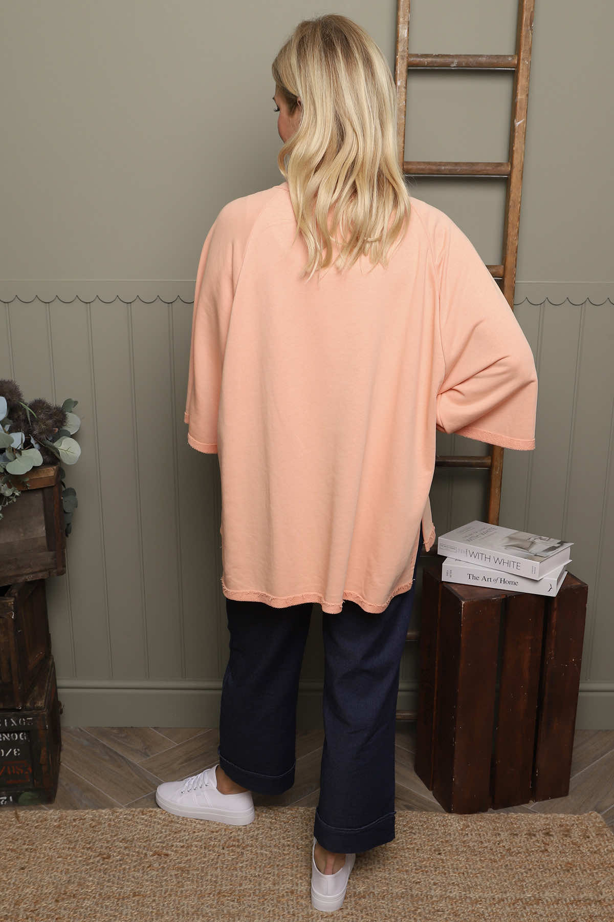 Ginny Cotton Top Orange