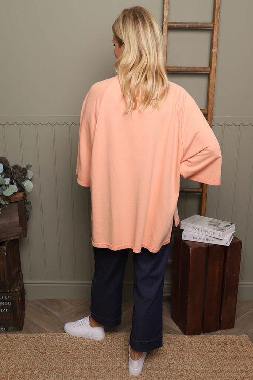Ginny Cotton Top Orange - Image 4