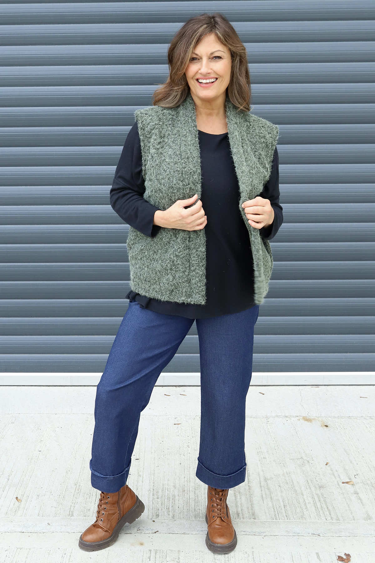 Dani Gilet Khaki