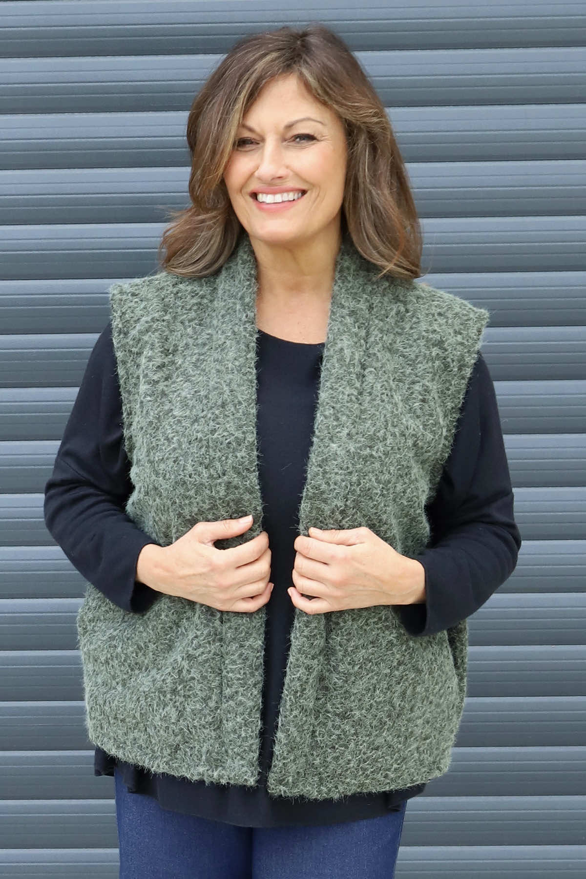 Dani Gilet Khaki