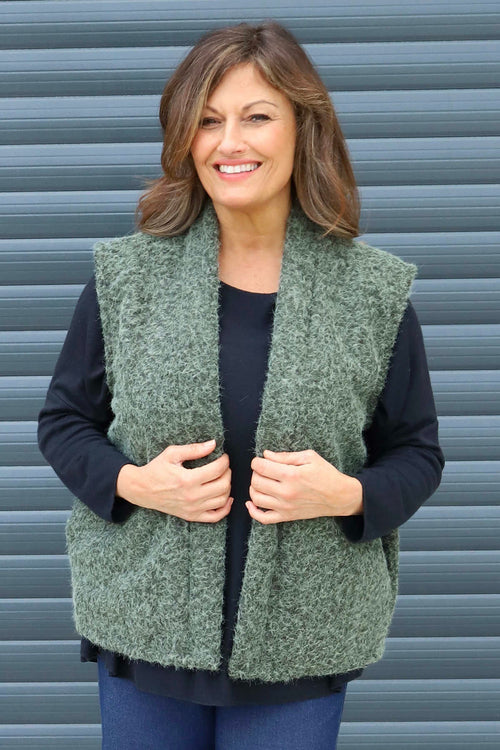 Dani Gilet Khaki - Image 2