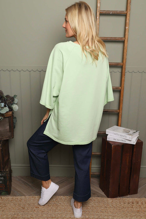 Ginny Cotton Top Green - Image 4