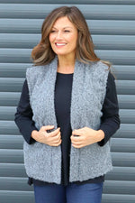 Dani Gilet Mid Grey Mid Grey - Dani Gilet Mid Grey