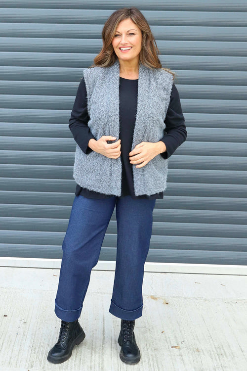 Dani Gilet Mid Grey - Image 2