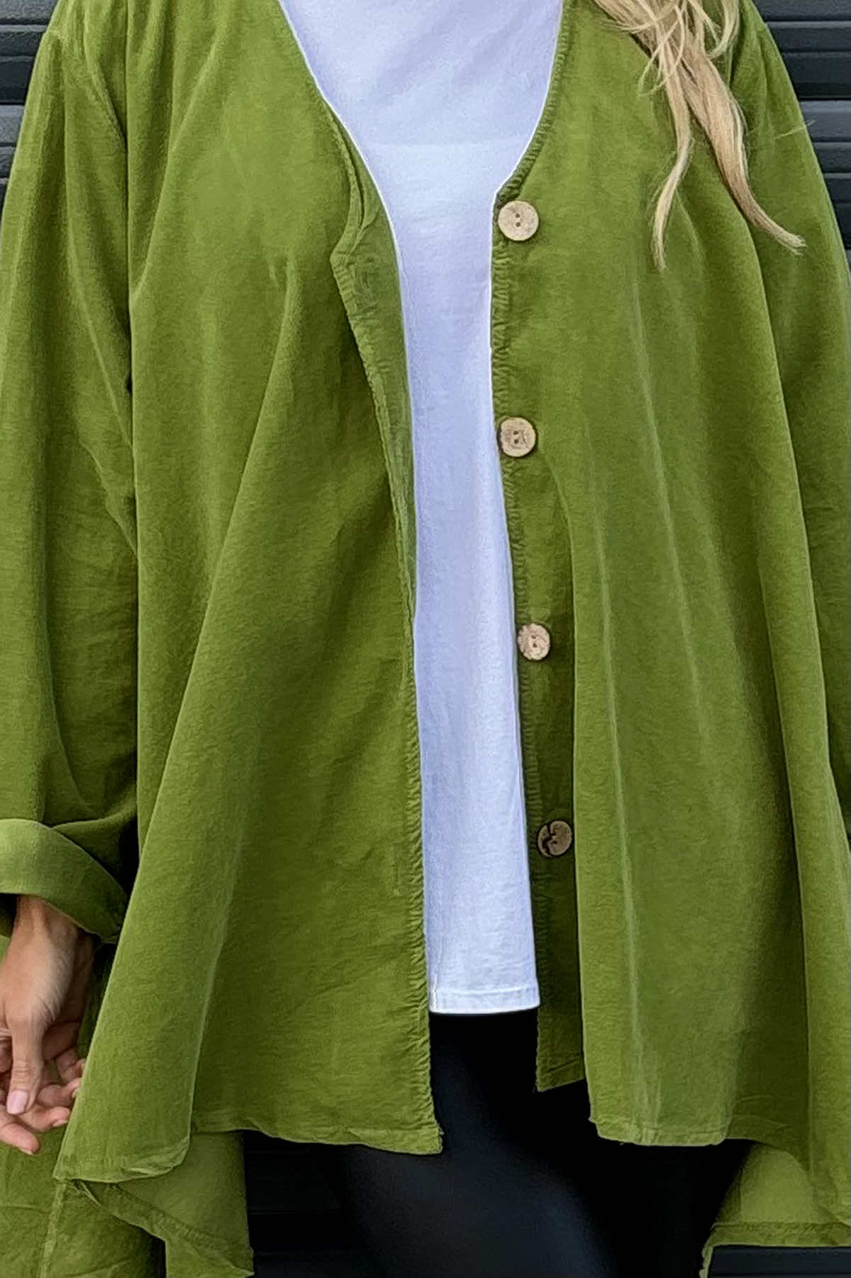 Anika Cord Jacket Olive