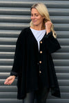 Anika Cord Jacket Black