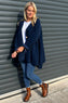 Anika Cord Jacket Navy