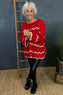 Aurelia Knitted Jumper Red