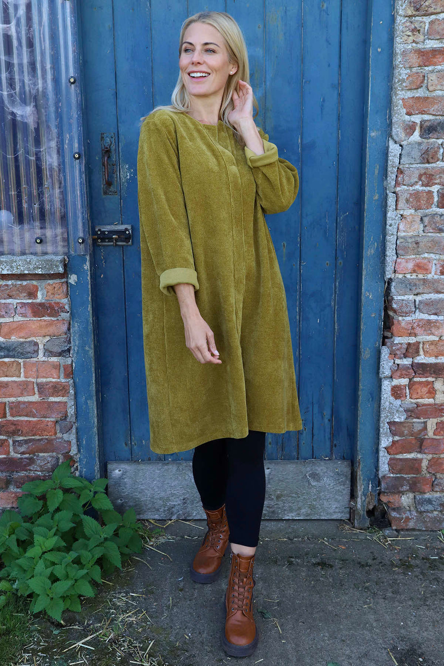 Winifred Cord Tunic Moss