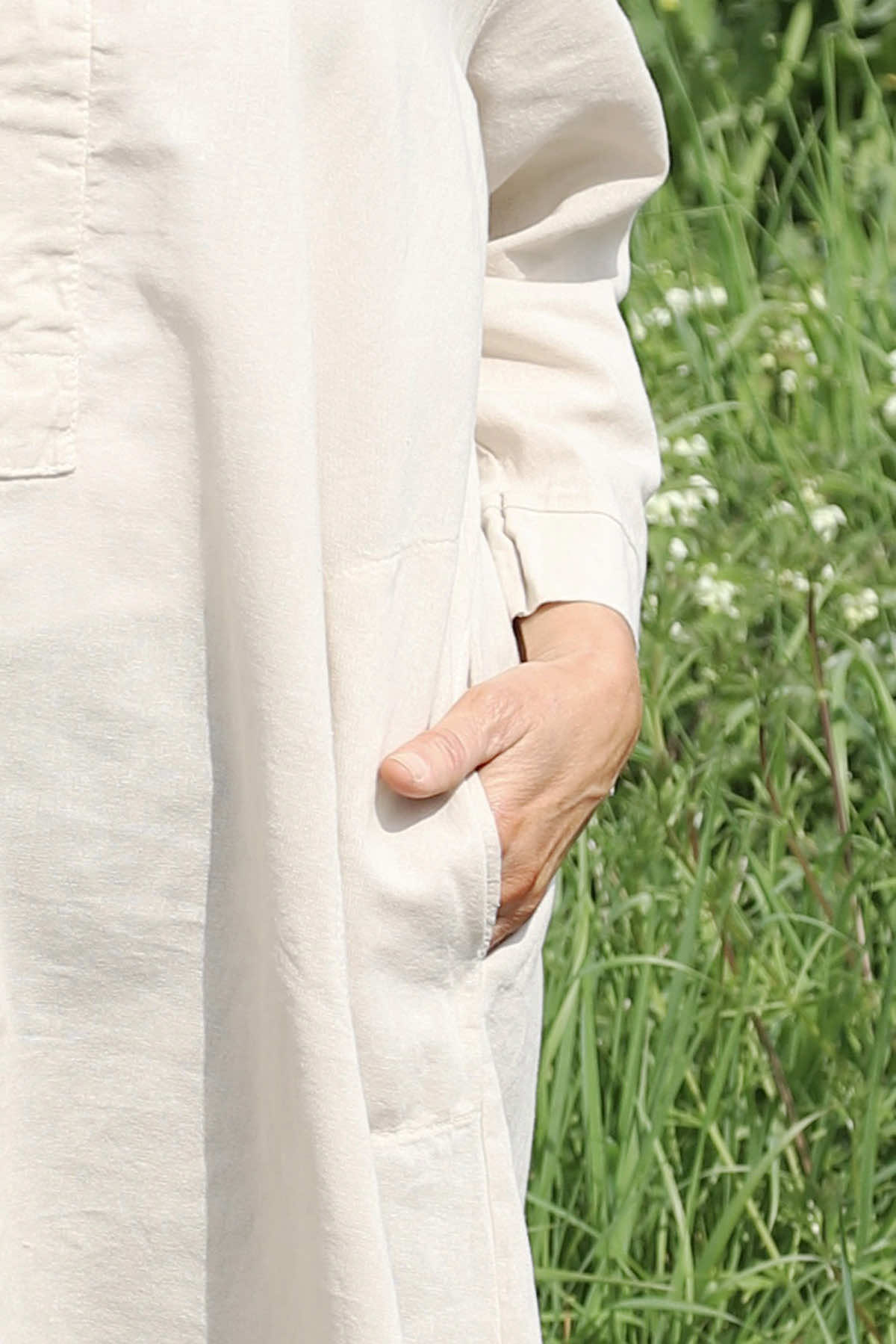 Davina Linen Tunic Stone