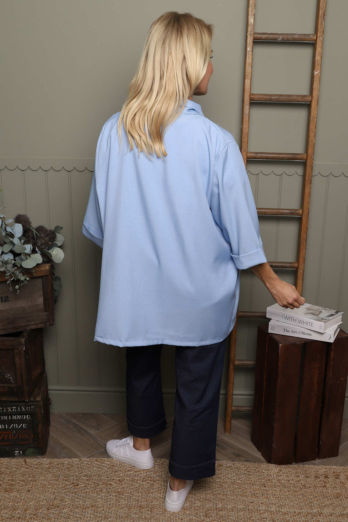 Karissa Jacket Powder Blue