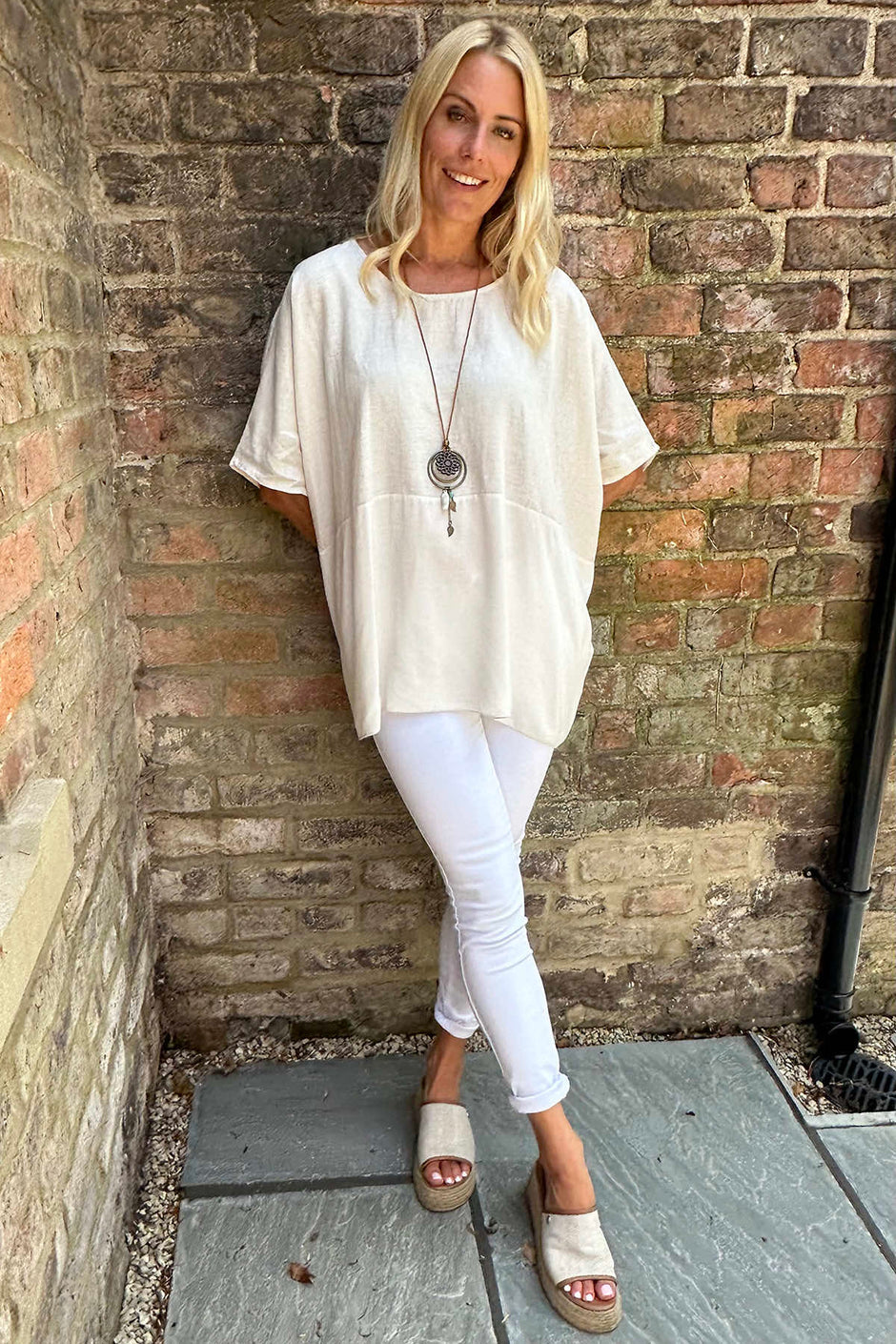 Ashleigh Necklace Top Stone