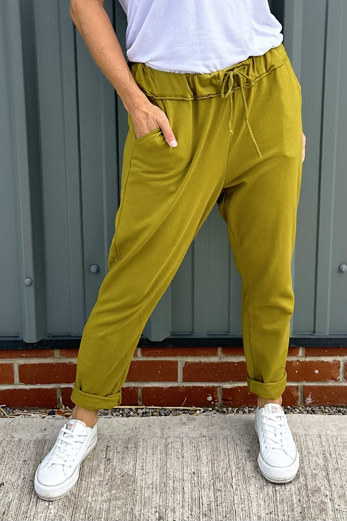 Didcot Jersey Pants Moss