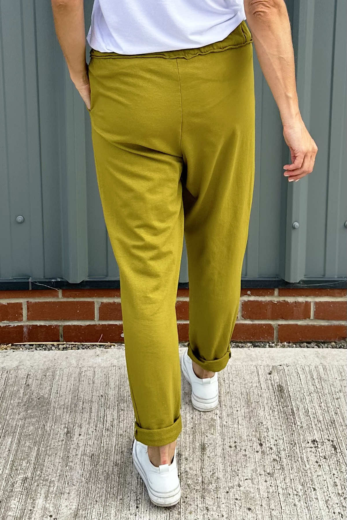 Didcot Jersey Pants Moss